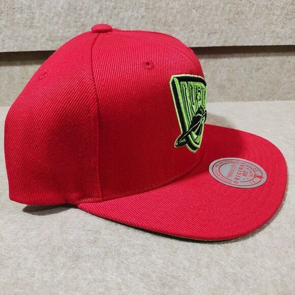 Mitchell & Ness NBA Grinch New Jersey Nets Snapback Hat #U - Picture 3 of 4